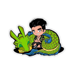 Limited Edition Sleeping Dragon Master Read Choi Sticker