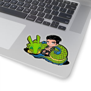 Limited Edition Sleeping Dragon Master Read Choi Sticker